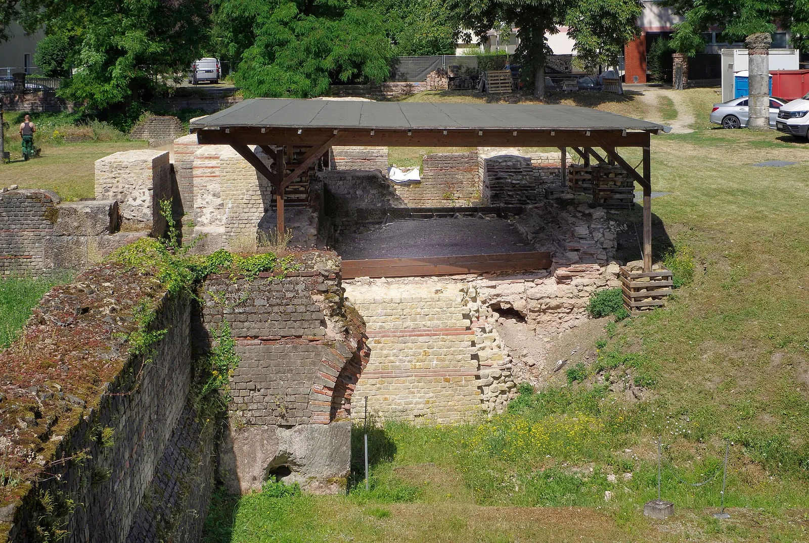 Ruinen der Barbarathermen in Trier
